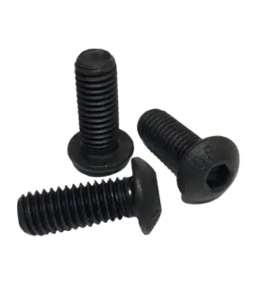 #6-32 x 3/4" Button Head Socket Cap Screws Plain Finish QTY 300