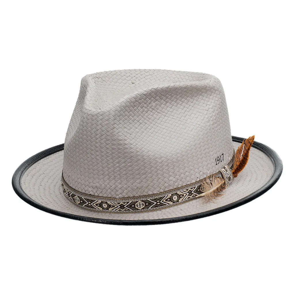 Biltmore Solstice Teardrop Toyo Straw Fedora