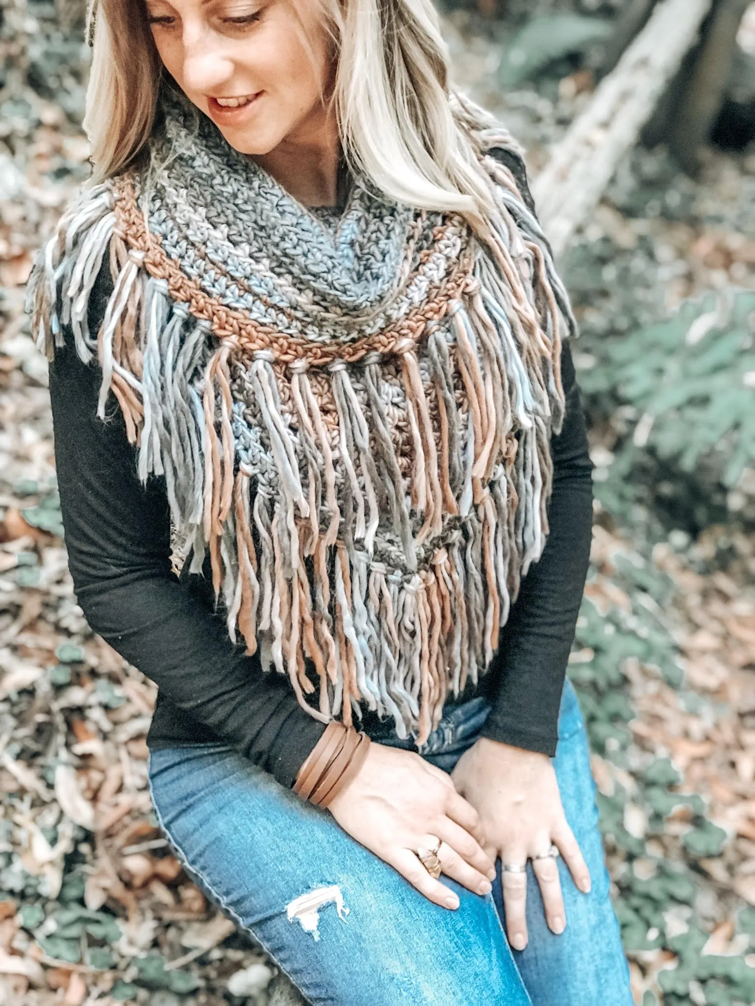 Boho Infinity Scarf