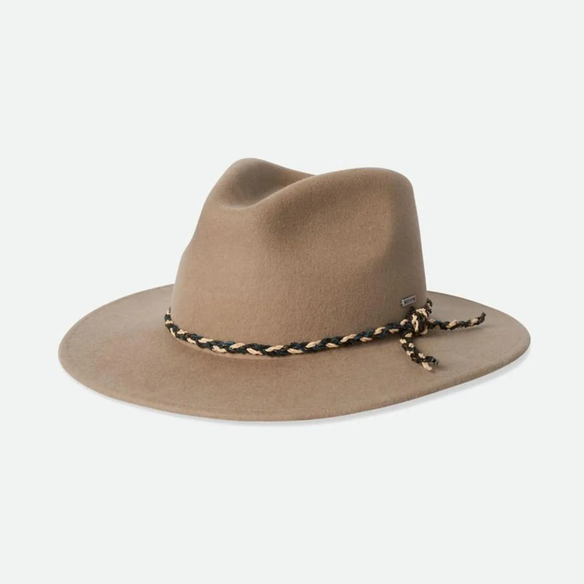 Brixton Messer Western Fedora In Sand