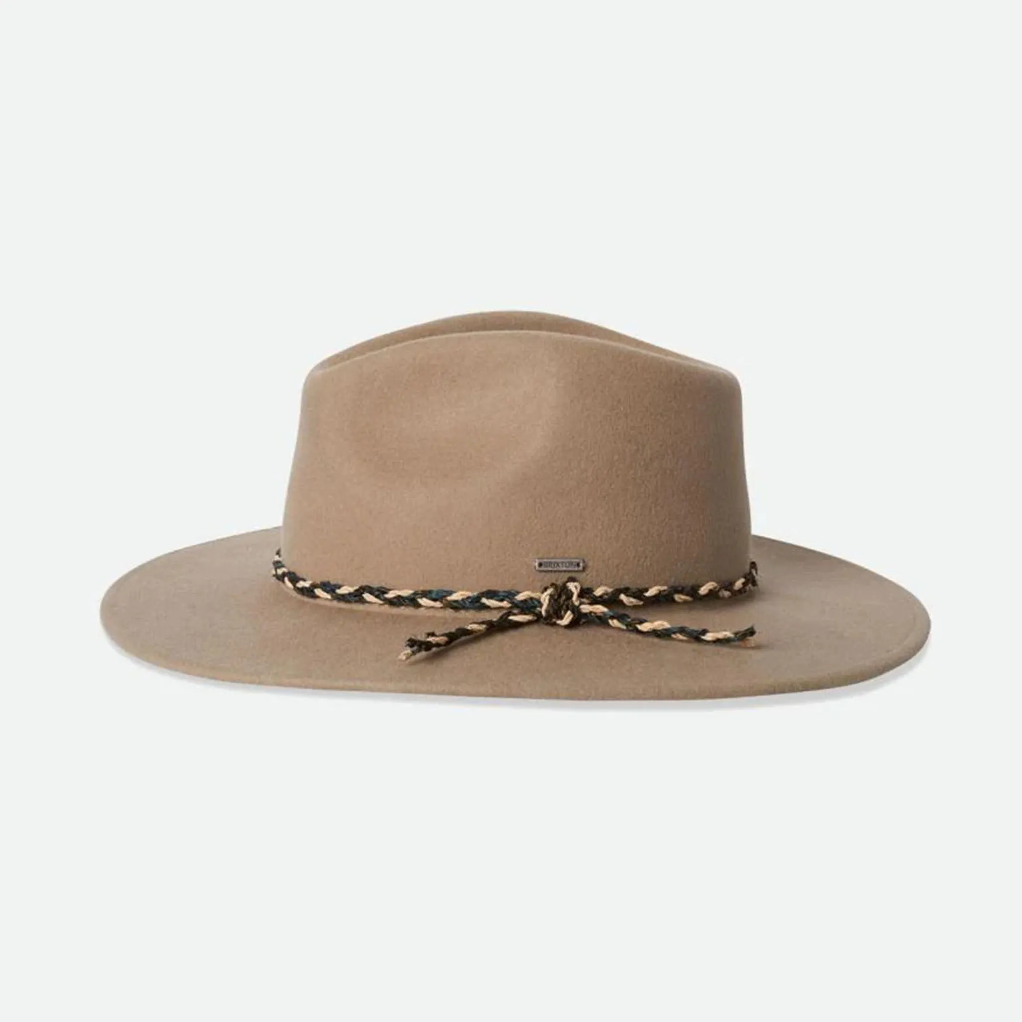 Brixton Messer Western Fedora In Sand