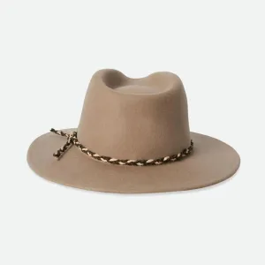 Brixton Messer Western Fedora In Sand