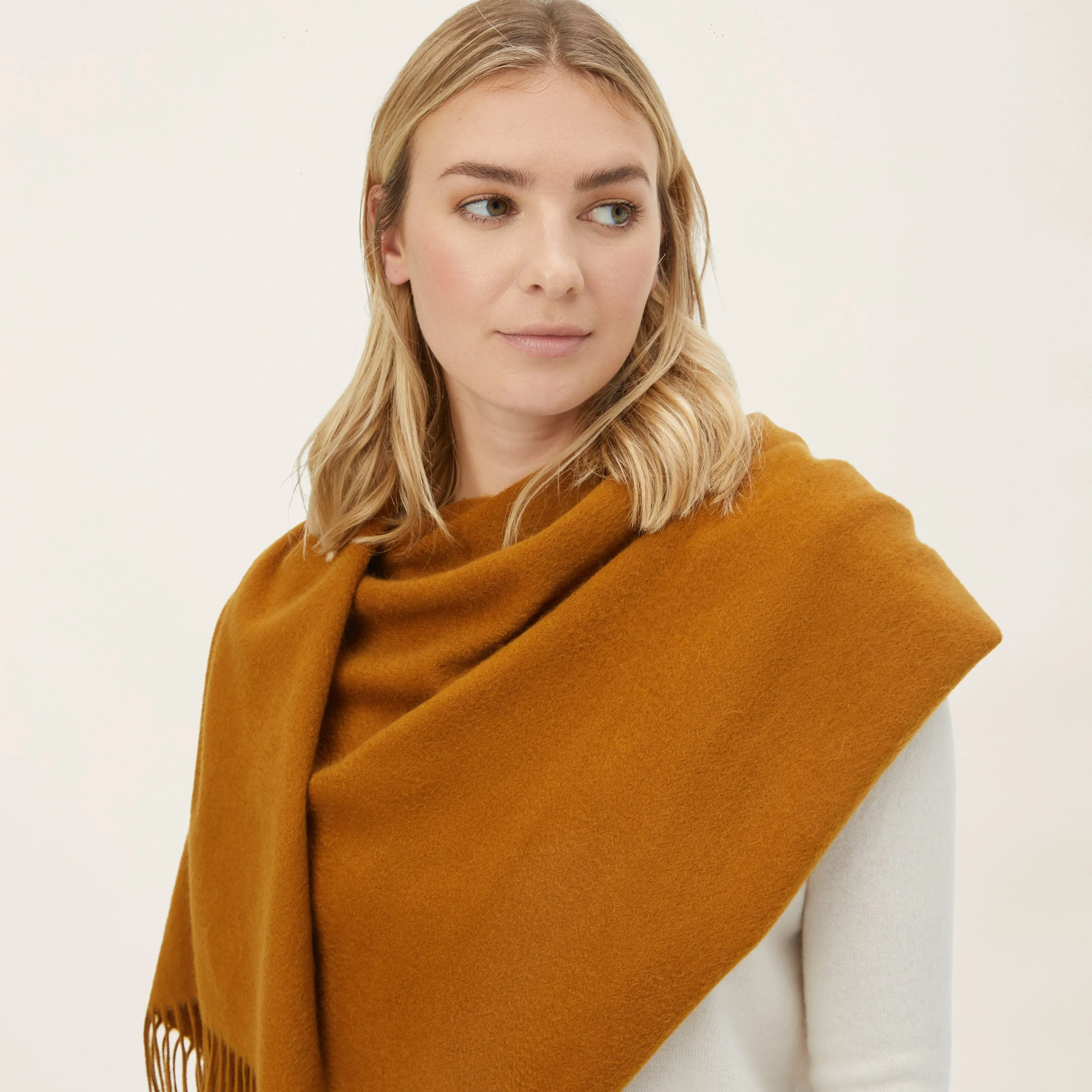 Cleo Oversized Cashmere Scarf