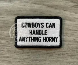 Cowboys Can Handle Anything Horny (B&W)