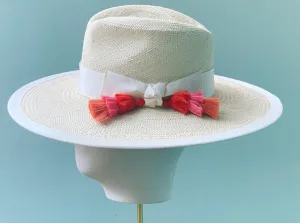 Custom Straw Hat with Cassie