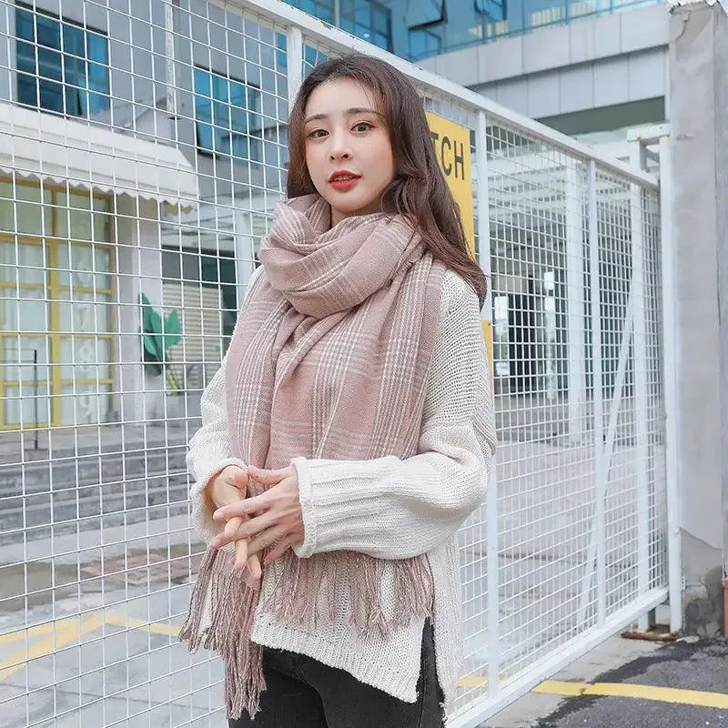 Fashion Warm Cashmere Scarf In Autumn And Winter