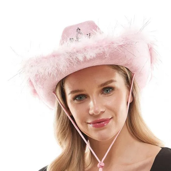 Light-up pink Cowboy hat | 1 ct