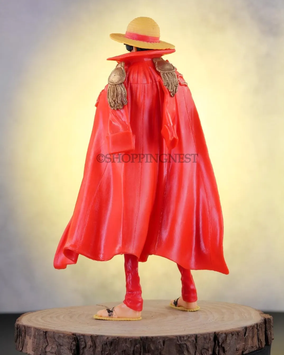 One Piece | Monkey D Luffy With Straw Hat Anime Action Figure | 25 Cm |