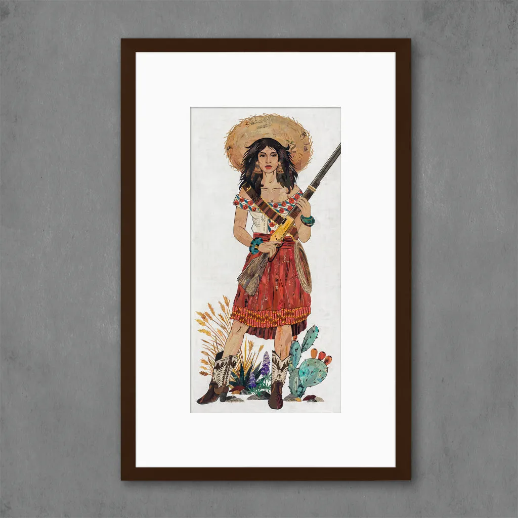 PISTOLERA limited edition paper print