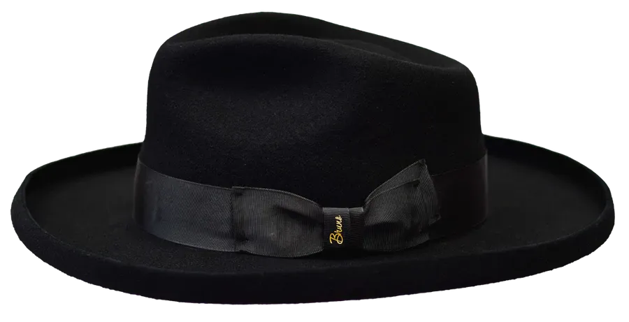 Rebel Wide Brim Fedora by Bruno Capelo