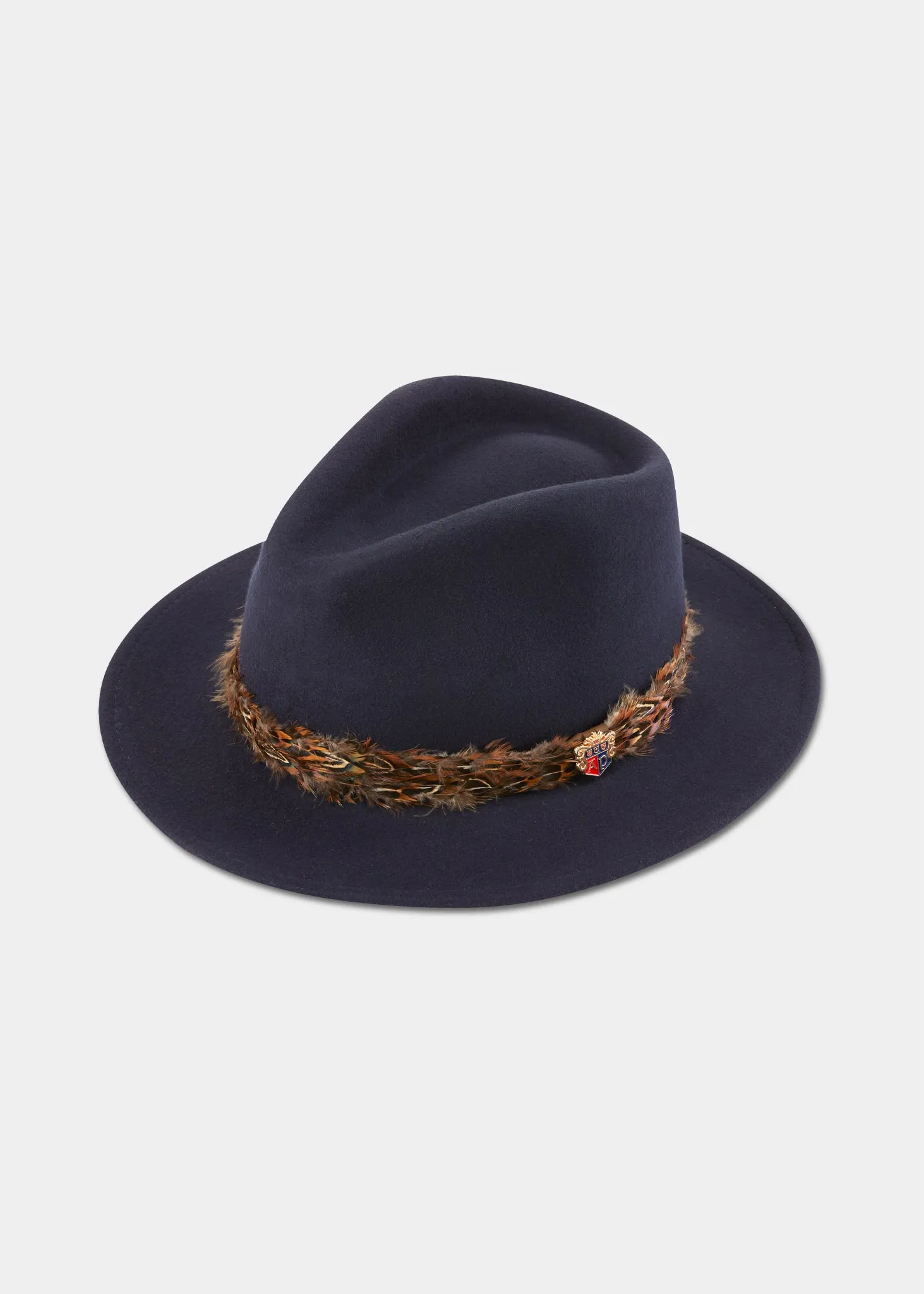 Richmond Ladies Fedora In Navy