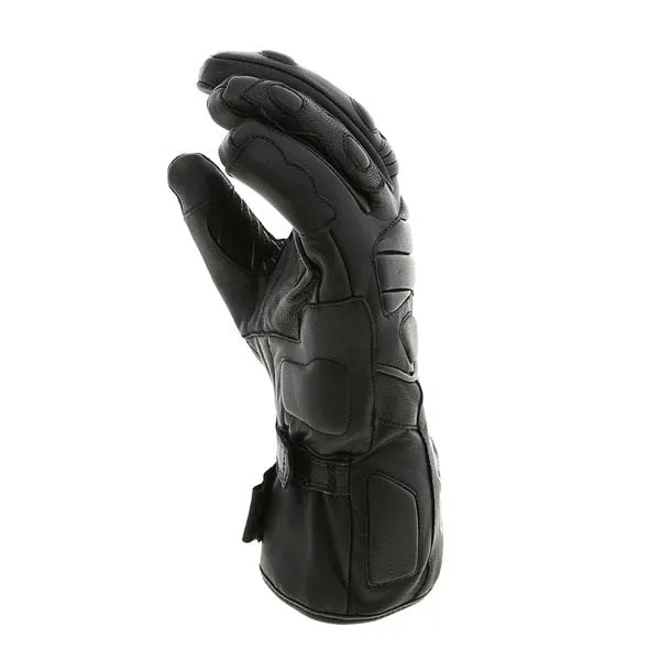 RST Turbine Waterproof CE Leather Gloves - Black