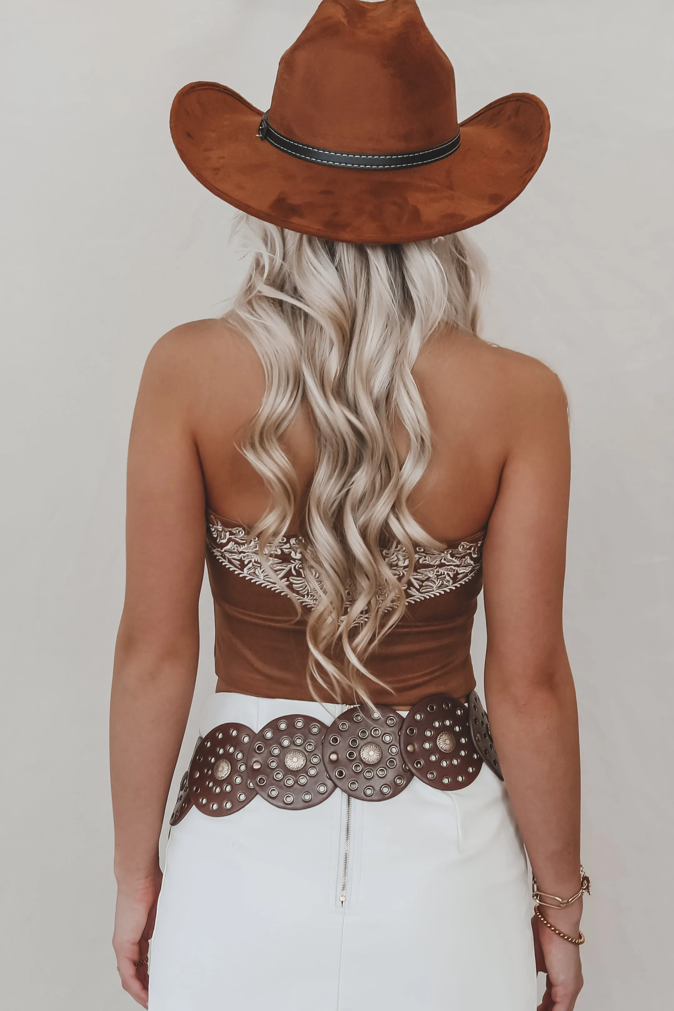 Saddle Up Sweetie Western Tube Top