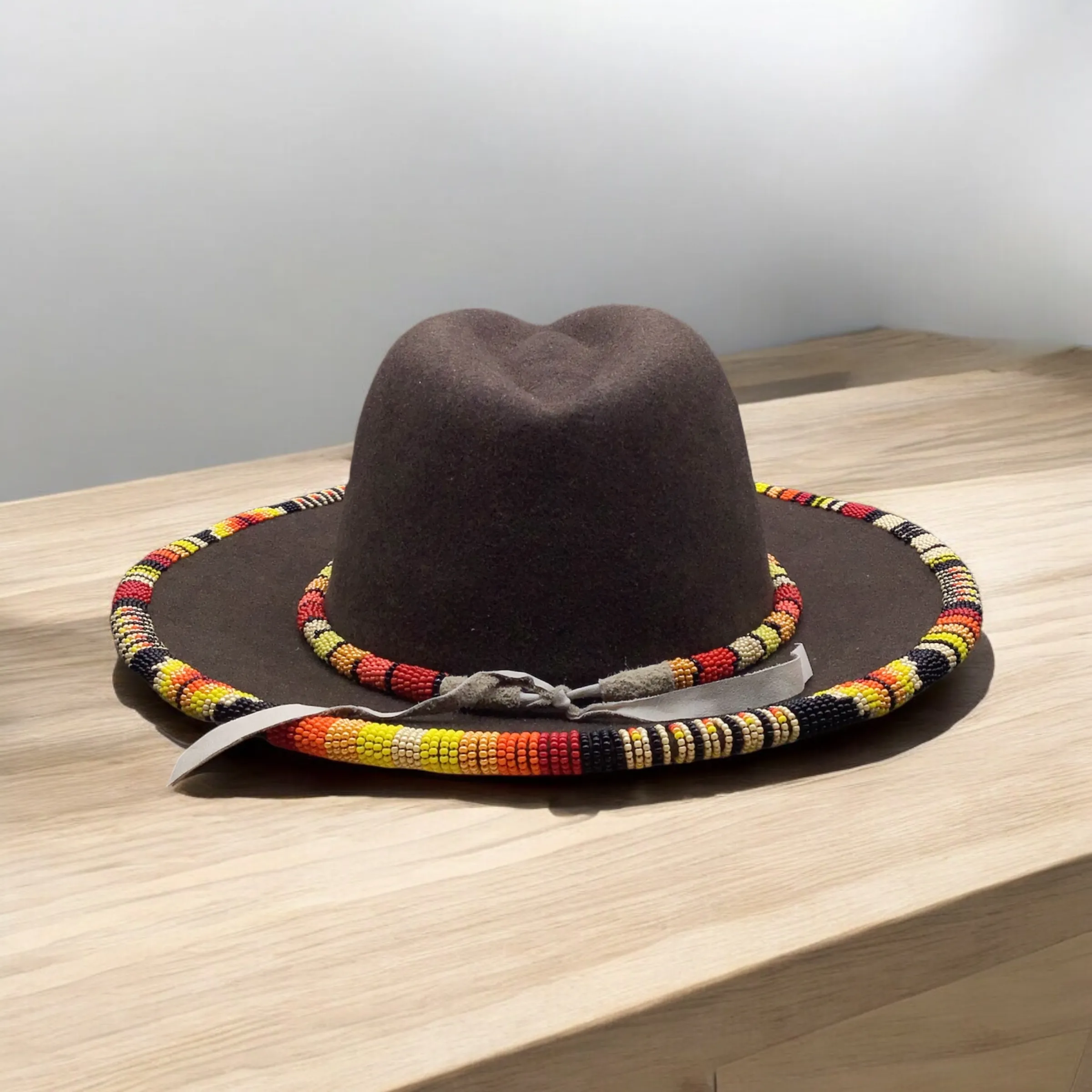 Size-57 Handmade Beaded Hat (1)