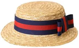 Straw Boater Hat