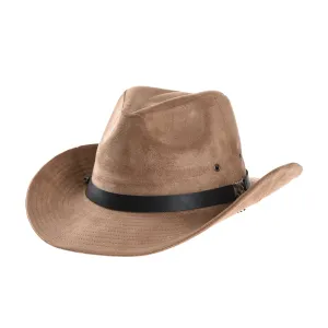 Suede Hat Outback Hat Fedora With Cord CD8858