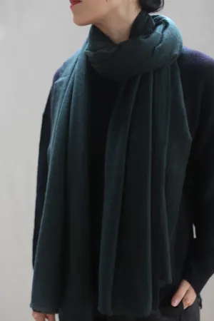 Tissue Weight Cashmere Scarf | Hunter Green