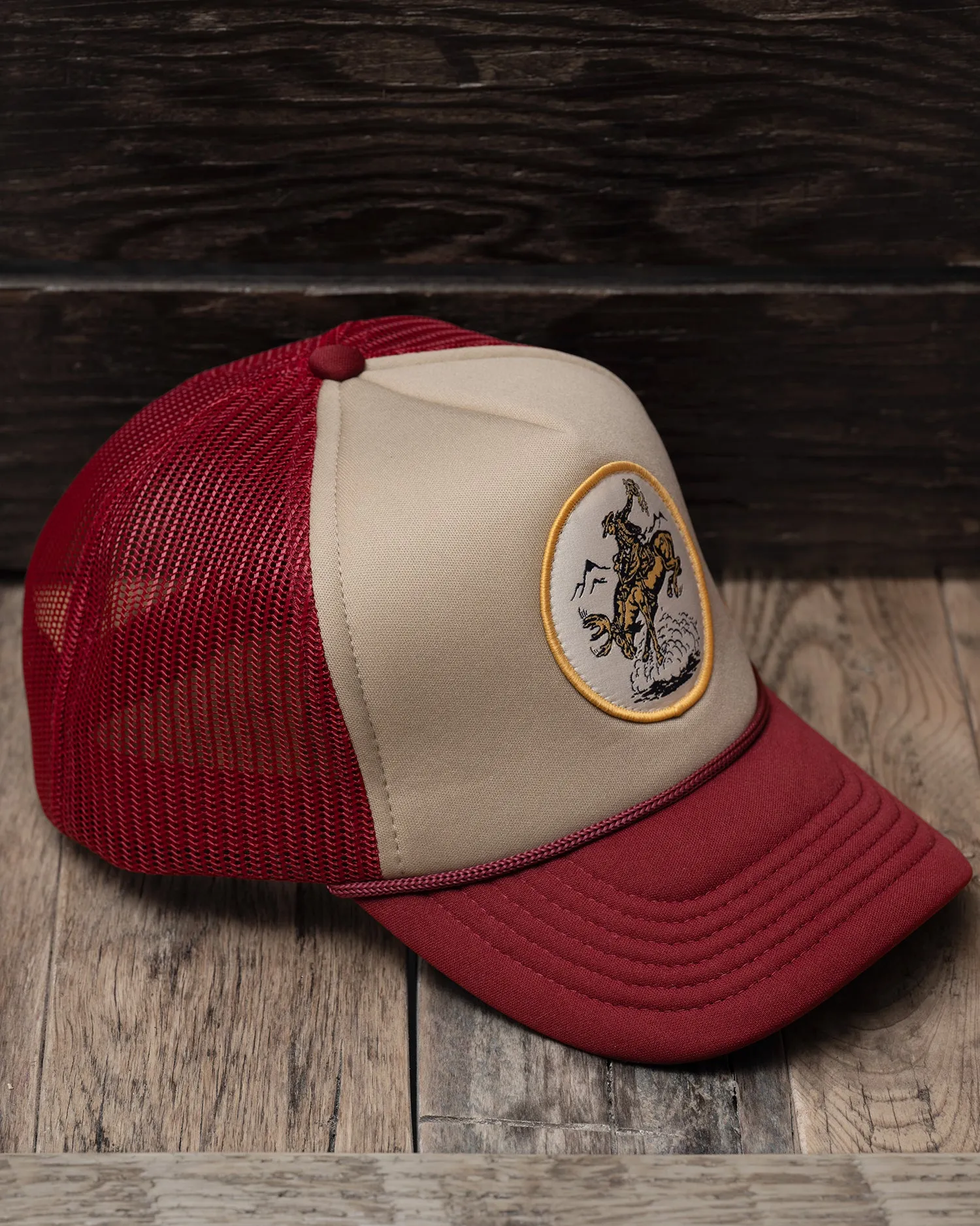 Trucker Cap: Burgundy